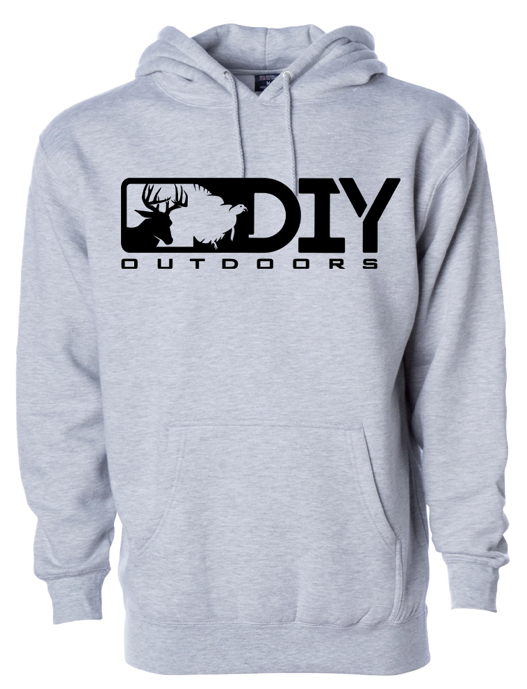 Heather Grey DIY Hoodie